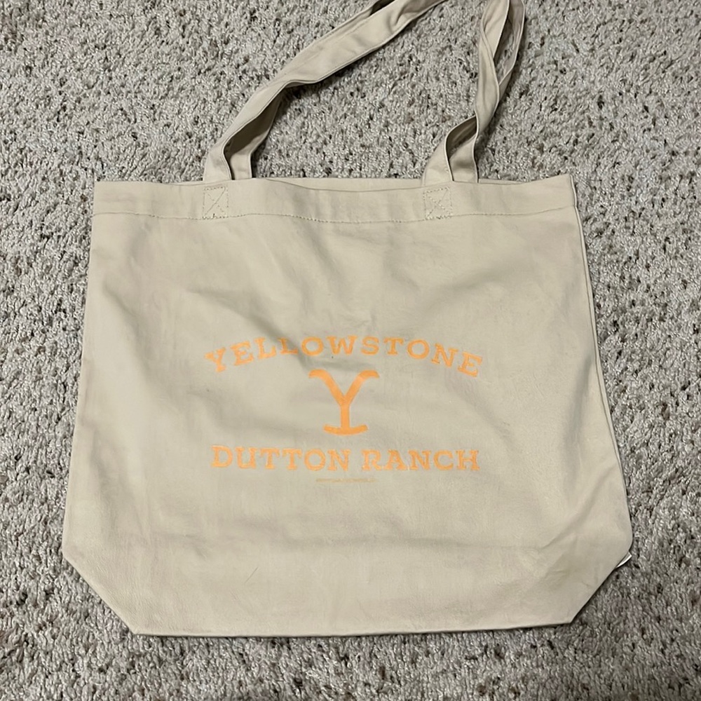100% Organic Cotton Yellowstone Tote Bag